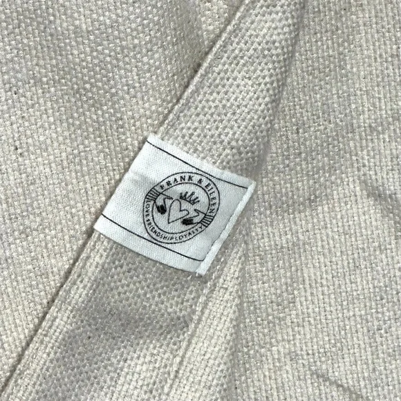 NWT Frank & Eileen Oversized McLoghlin Shirt Jacket Shacket in Natural size S - Picture 12 of 16